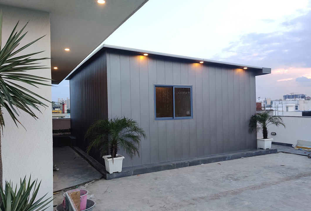 PUF panel room construction by APL Prefab India